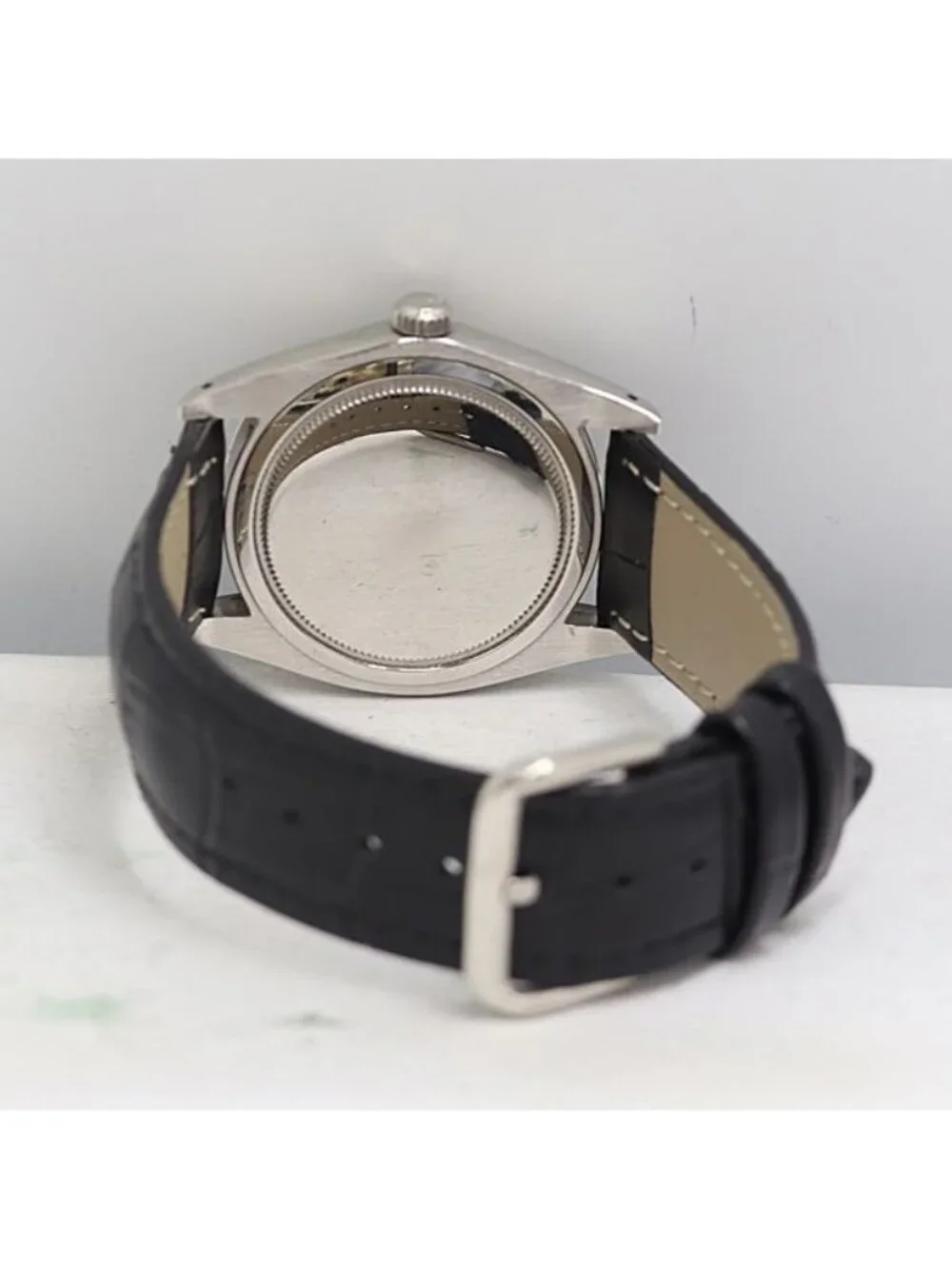 Rolex Oyster Date Precision Hand Wound Navy Dial Watch